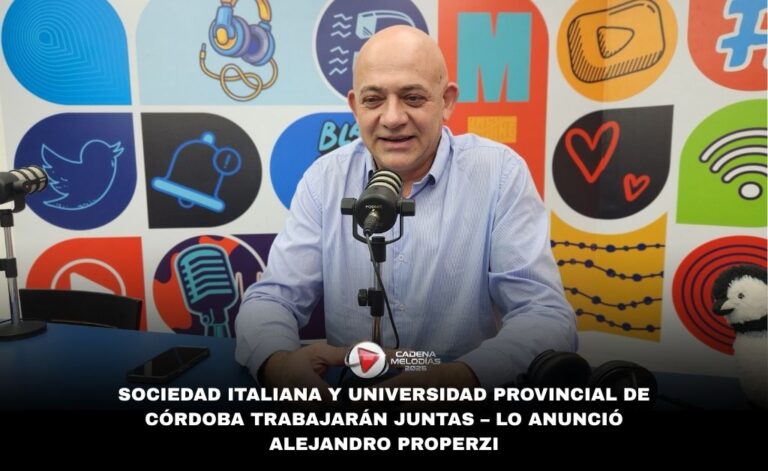 Sociedad Italiana de Laboulaye y Universidad Provincial de Córdoba firman convenio de colaboración estratégica