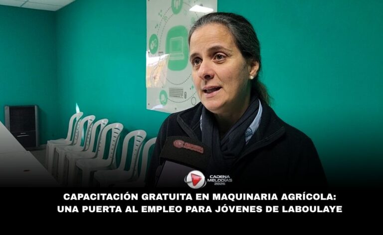 Laboulaye: Capacitación gratuita en manejo de tractores para jóvenes de 18 a 28 años