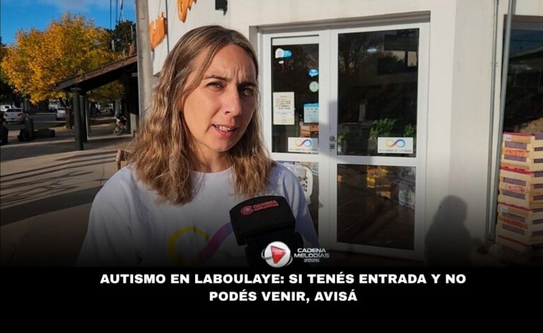 Autismo: charla gratuita con Edu Sotelo en Laboulaye – Entradas agotadas y gran acompañamiento comunitario