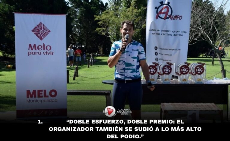 Rural Bike en Melo: 110 corredores desafiaron la lluvia y el barro con una organización ejemplar