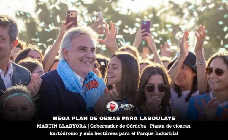 Martín Llaryora en Laboulaye: “Hay que dotar de oficialidad al homenaje de la Fuerza Aérea para que sea característica nacional”