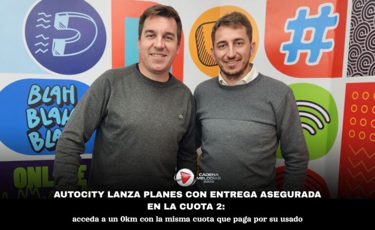 Autocity lanza planes con entrega asegurada en la cuota 2: llegue al 0km con la misma cuota que paga por un usado