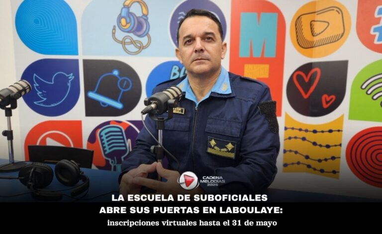 Buenas noticias para el sur cordobés: abren inscripciones para la Escuela de Suboficiales en Laboulaye