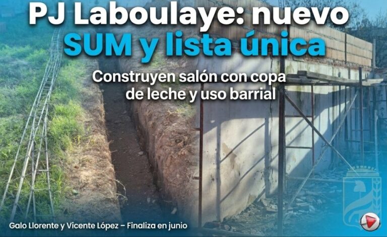 El PJ de Laboulaye avanza con nuevo SUM y renovación institucional | Cadena Melodías