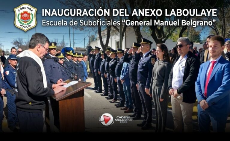 Inauguran el Anexo Laboulaye de la Escuela de Suboficiales “General Manuel Belgrano”