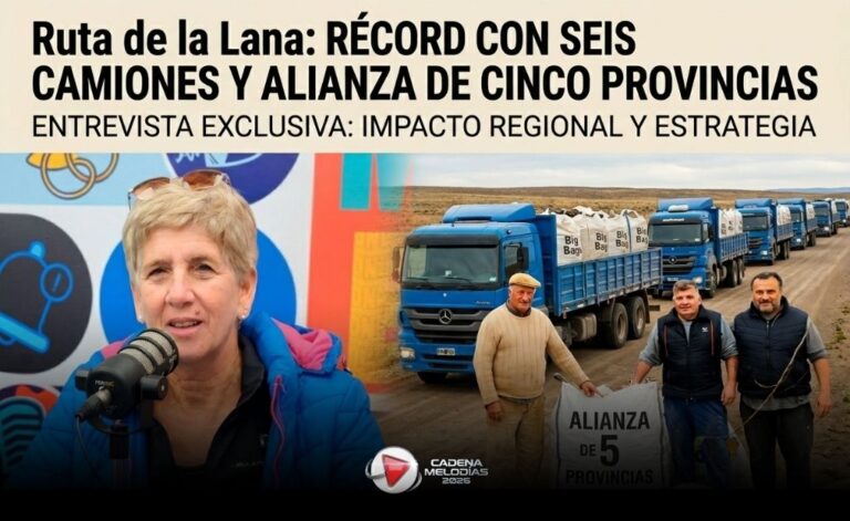 ✂️ La Ruta de la Lana superó todas las expectativas: “Cargamos casi seis camiones”