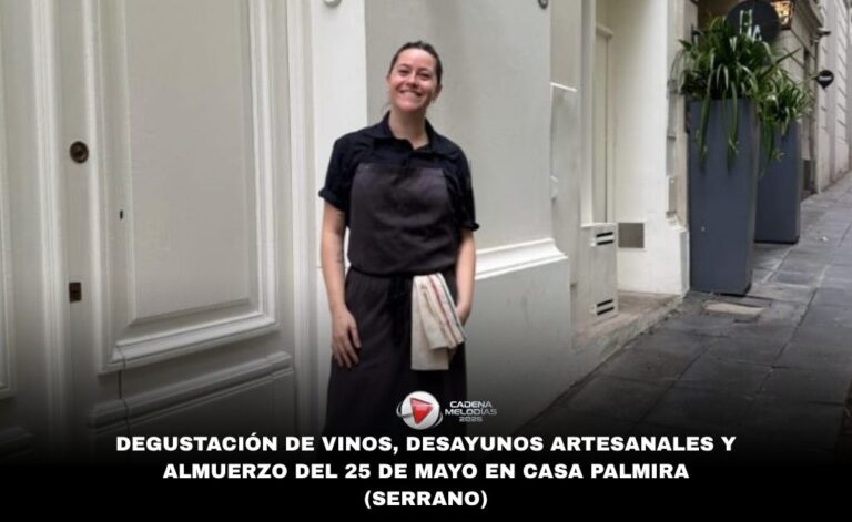 Serrano: Casa Palmira ofrece un fin de semana largo con degustación de vinos, brunch y almuerzo patrio