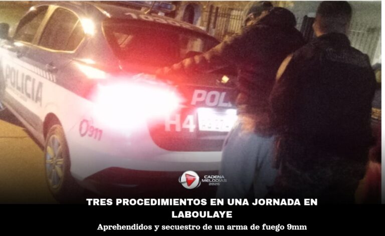 🔐 Operativos urbanos: un mismo día, múltiples resultados