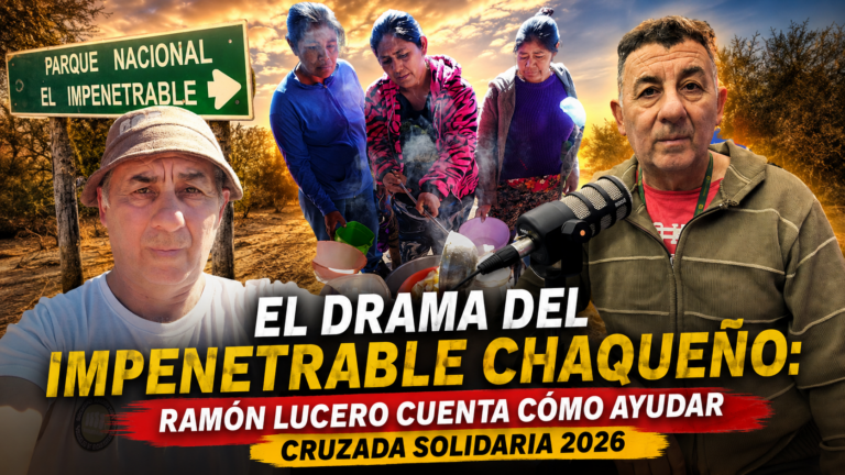 Ramón Lucero lidera una nueva cruzada solidaria al Impenetrable chaqueño: también necesitan gasoil para llegar