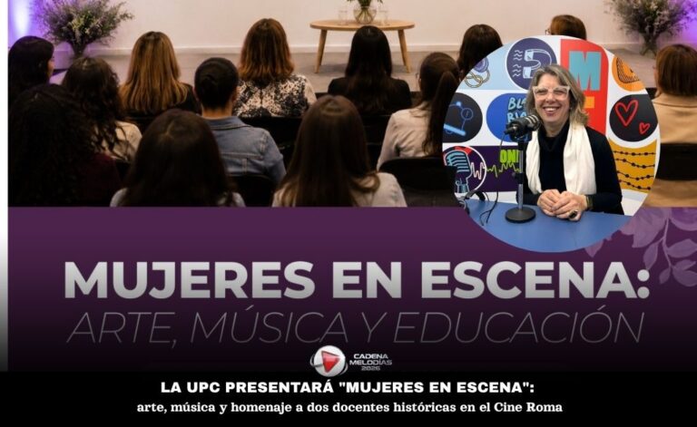 Mujeres en escena, arte, música y educación: la UPC invita a una noche especial en el Cine Roma