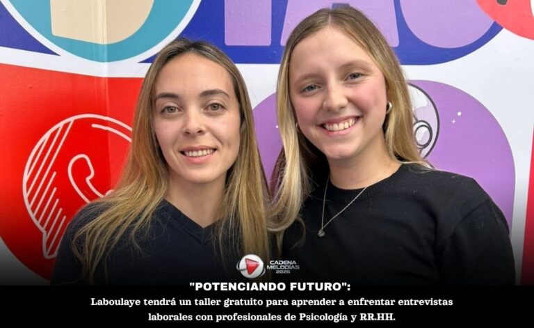 Laboulaye: taller gratuito “Potenciando Futuro” enseña a prepararse para entrevistas laborales