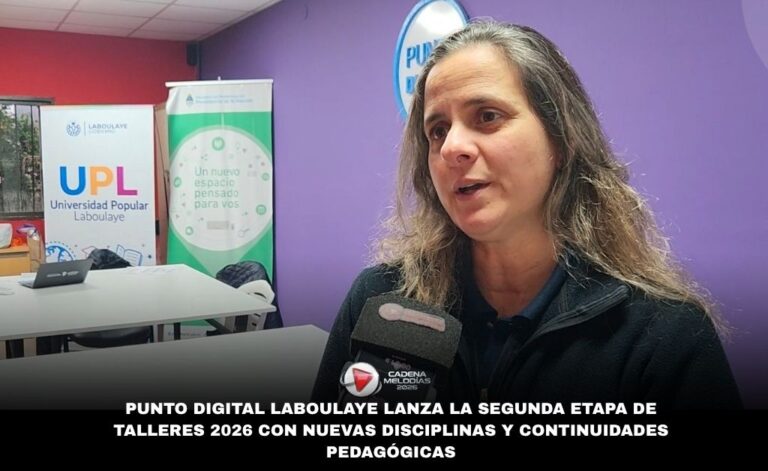 Punto Digital Laboulaye lanza la segunda etapa de talleres 2026: novedades, continuidad y nuevas disciplinas