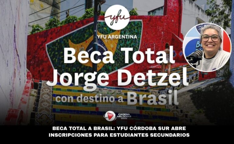 Beca total para intercambio en Brasil: YFU Córdoba Sur abre inscripciones hasta el 27 de junio