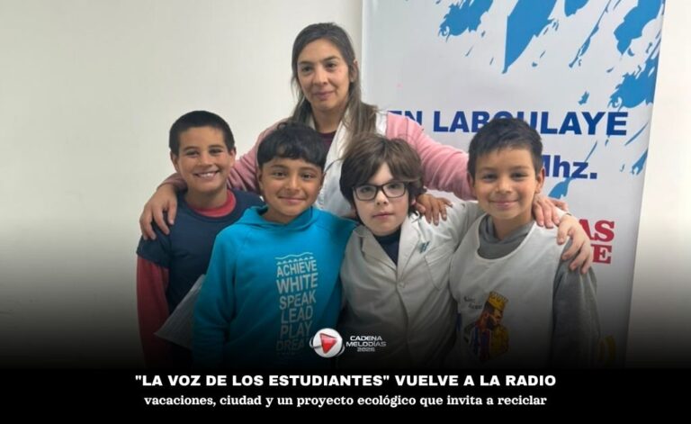 🎙️ «La Voz de los Estudiantes» regresa a Radio La Radio: vacaciones, ciudad y aprendizaje en comunidad