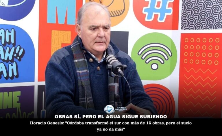 “La napa subió 20 cm por año y eso cambia todo”: las advertencias de Recursos Hídricos sobre las lluvias en Córdoba