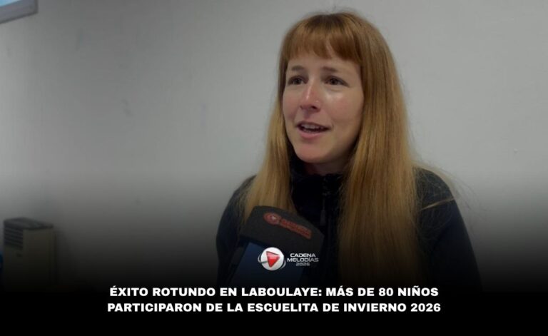 Laboulaye: Con gran éxito y más de 80 participantes, finalizó la Escuelita de Invierno 2026