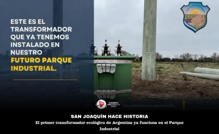 San Joaquín da un salto de calidad: Energía de punta, gas natural y obras que transforman el sur cordobés
