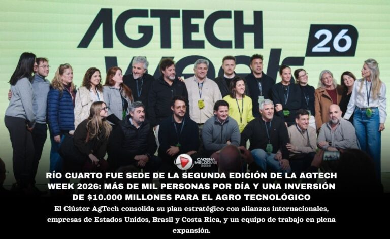 Río Cuarto se convirtió en el epicentro de la revolución AgTech con un evento que marcó un antes y un después