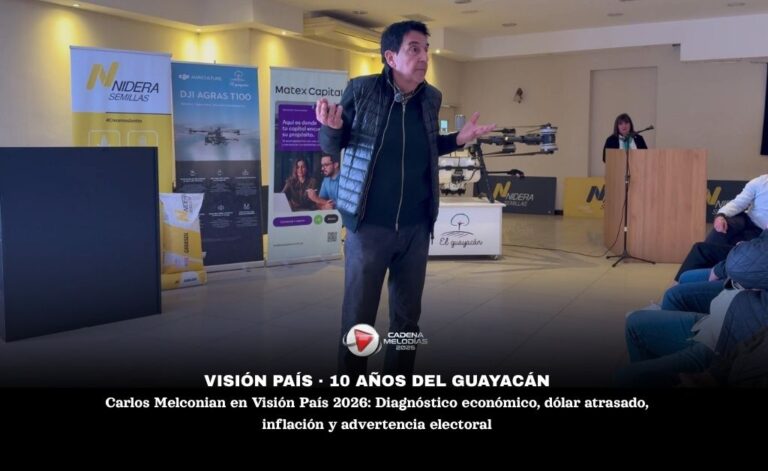 Melconian en Visión País: Un análisis descarnado de la economía argentina en el 10° aniversario del Guayacán