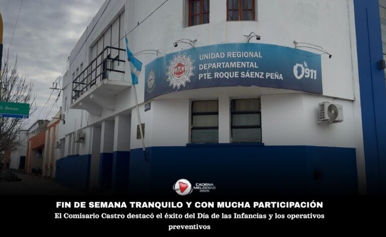 Parte Policial Fin de Semana: Celebración del Día de las Infancias y Operativos Sin Novedades