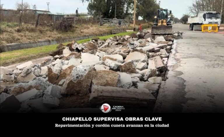 Laboulaye: Repavimentación total en Juan B. Justo y reestructuración del tránsito pesado