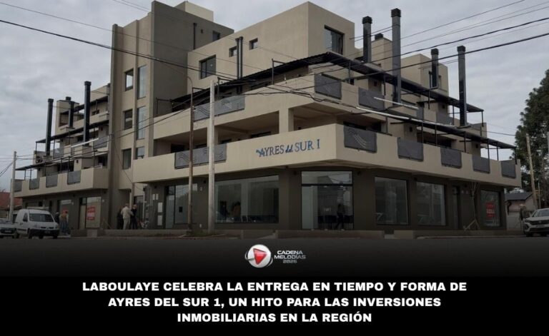 Éxito Rotundo en Laboulaye: Entregan Ayres del Sur 1 en Tiempo y Forma