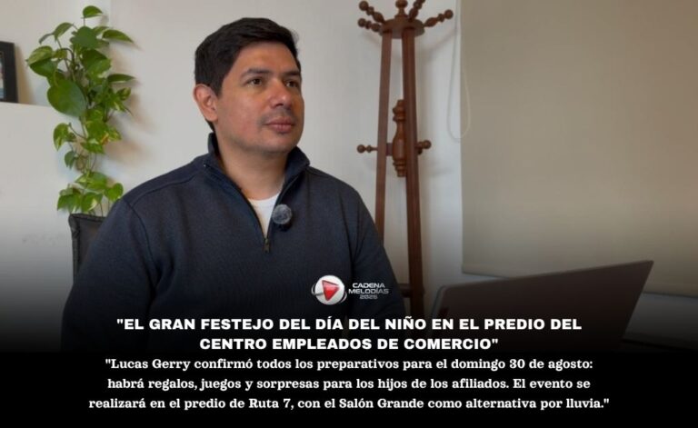 El Centro de Empleados de Comercio de Laboulaye y Zona se prepara para celebrar el Día del Niño con una gran fiesta para toda la familia mercantil