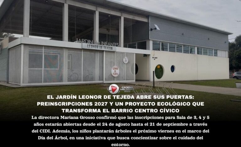 El Jardín Leonor de Tejeda abre sus puertas: todo listo para las preinscripciones 2027 y un emotivo proyecto de forestación