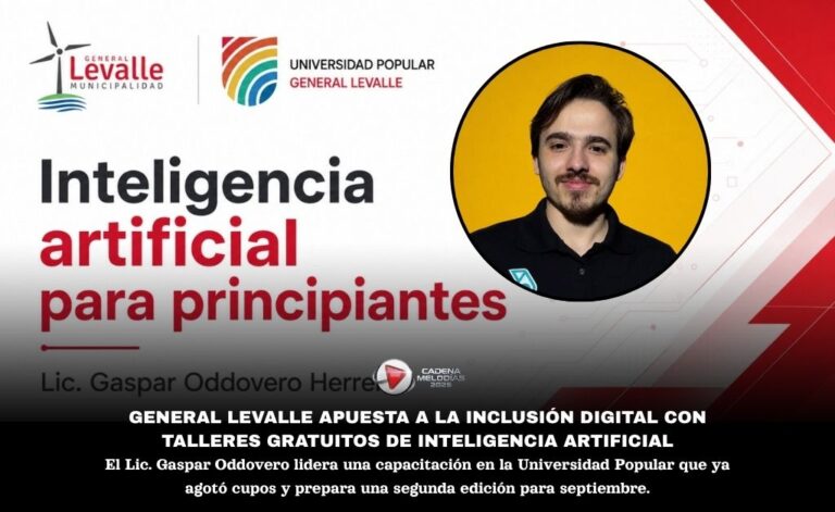 Inteligencia Artificial para Principiantes: Una revolución tecnológica al alcance de todos en General Levalle