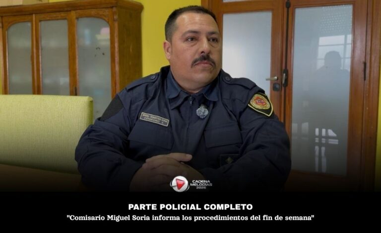 Parte Policial en Laboulaye: Detención, Secuestros y Operativos de Control durante el Fin de Semana
