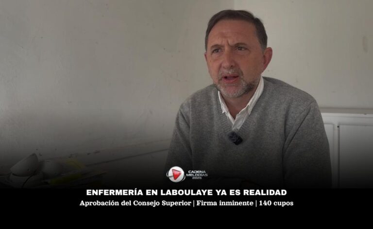 La Universidad Nacional de Río Cuarto aprueba la carrera de Enfermería en Laboulaye