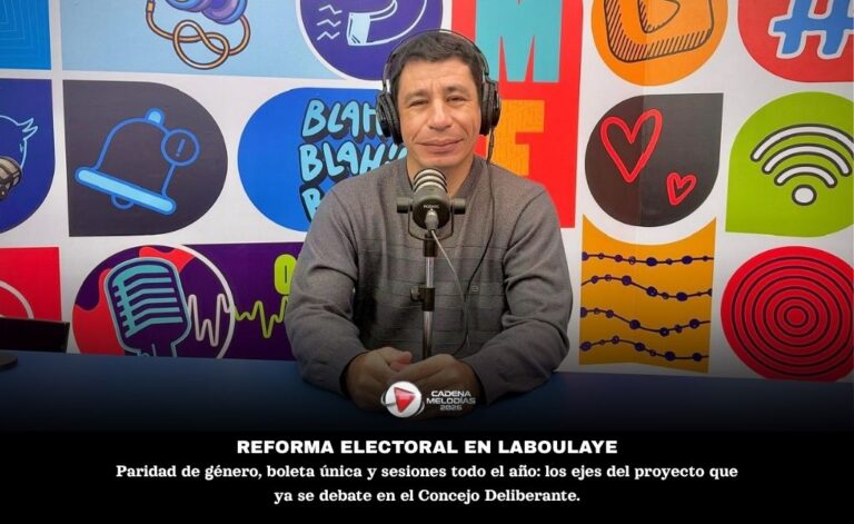 Reforma Electoral en Laboulaye: Gatti pidió «responsabilidad» a los concejales y advirtió que «es el momento justo»