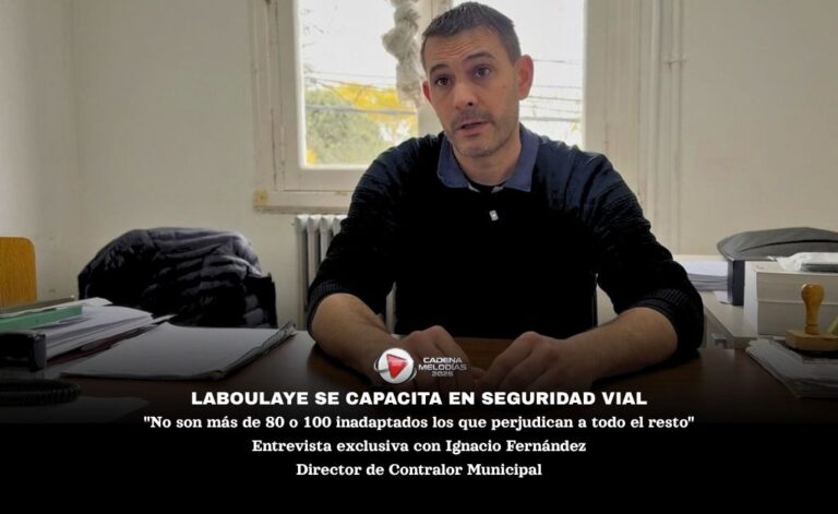 Capacitación Nacional de Seguridad Vial en Laboulaye: «Un órgano de control que trabaja todos los días»