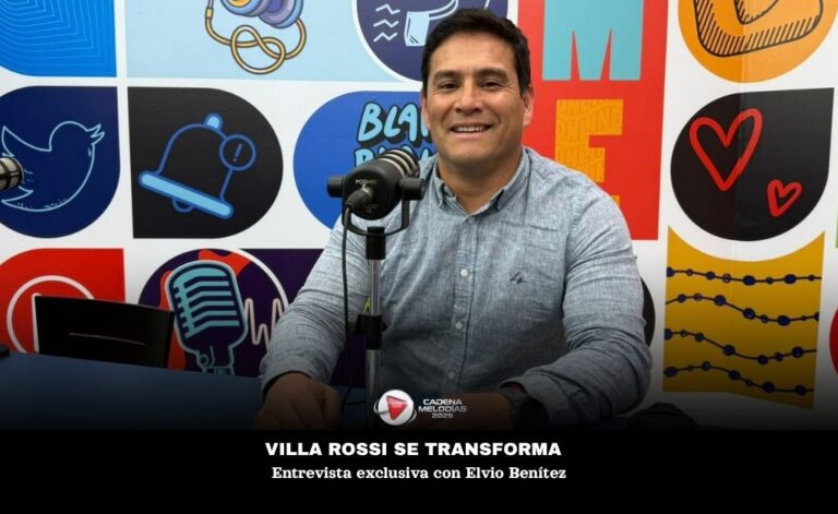 Elvio Benítez, Intendente de Villa Rossi: «Con una buena administración y profesionalización de la gestión, pudimos transformar la localidad»