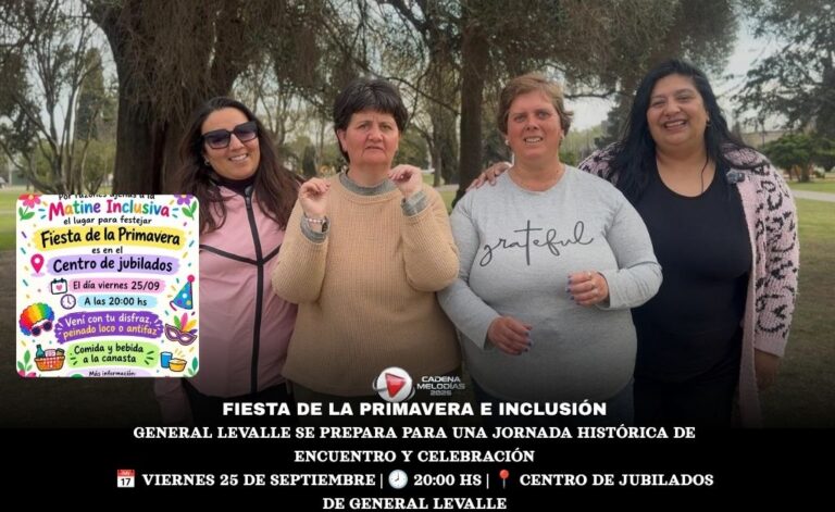 🌸 Fiesta de la Primavera en General Levalle: Una jornada para celebrar la inclusión y el encuentro regional