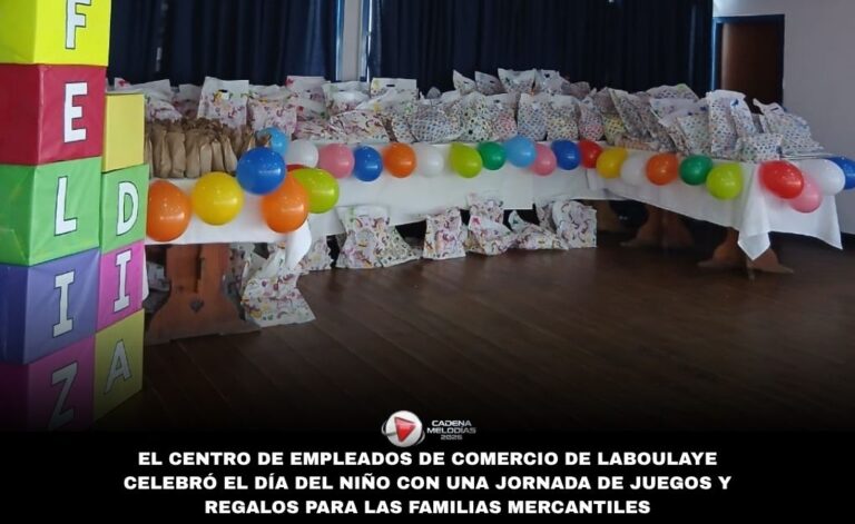 El Centro de Empleados de Comercio celebró el Día del Niño con una multitudinaria fiesta en su predio