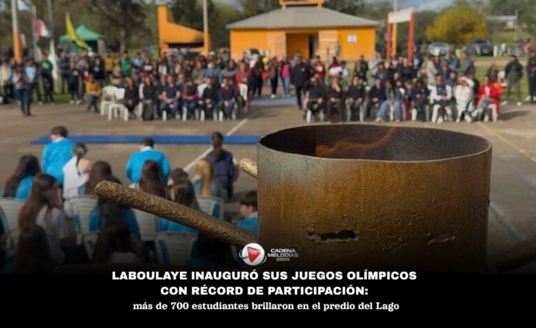 🏅 LABOULAYE VIVIÓ UNA JORNADA HISTÓRICA: MÁS DE 700 ESTUDIANTES BRILLARON EN LA INAUGURACIÓN DE LOS JUEGOS OLÍMPICOS