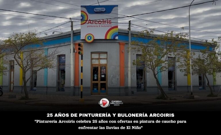 Pinturería Arcoiris Celebra 25 Años con Ofertas Especiales en Pinturas y Bulonería