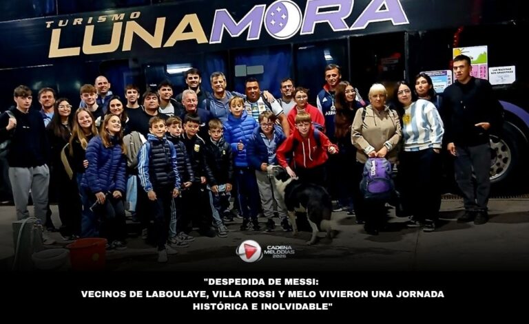 De Laboulaye al Monumental: La travesía de 37 personas para despedir a Lionel Messi