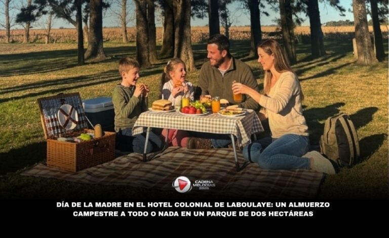 Día de la Madre en el Hotel Colonial de Laboulaye: un almuerzo campestre para disfrutar en familia