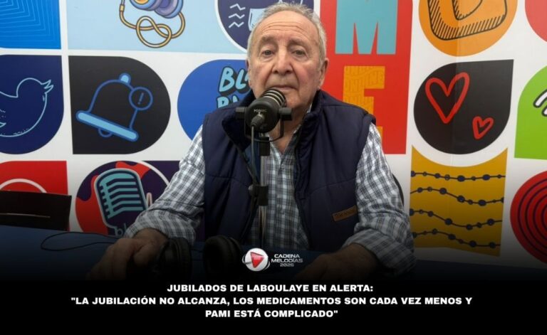 Carlos Conti, presidente del Centro de Jubilados Solidaridad y Amistad: «La jubilación no nos alcanza para nada»