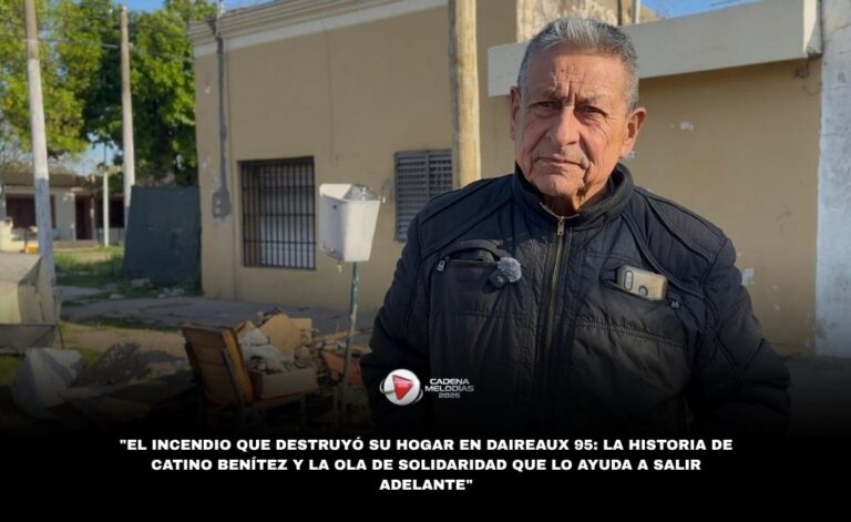 INCENDIO EN DAIREAUX 95: UNA FAMILIA PERDIÓ TODO, PERO LA SOLIDARIDAD DE LOS VECINOS LOS LEVANTA