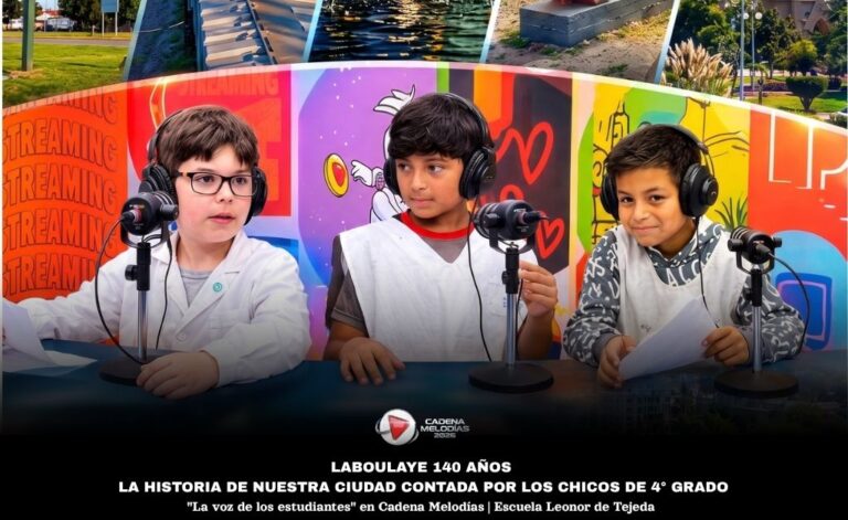 Laboulaye celebra sus 140 años: La historia contada por los estudiantes de la Escuela Leonor de Tejeda