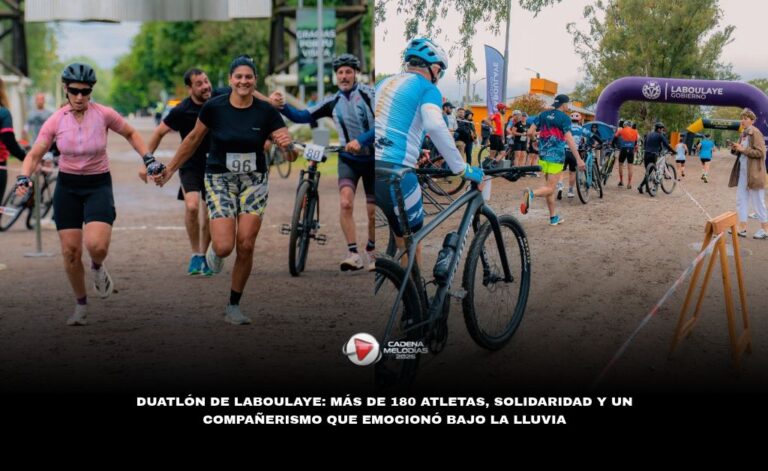 Duatlón de Laboulaye 2024: Éxito de convocatoria, solidaridad y compañerismo bajo la lluvia
