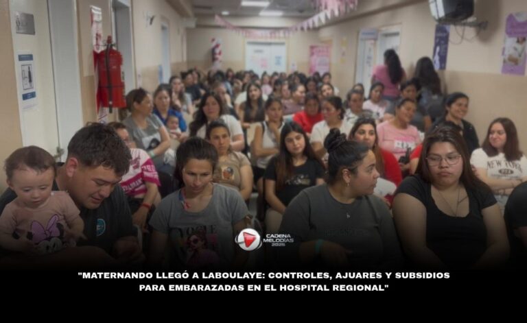 El programa Maternando llegó a Laboulaye: controles, ajuares y subsidios para embarazadas
