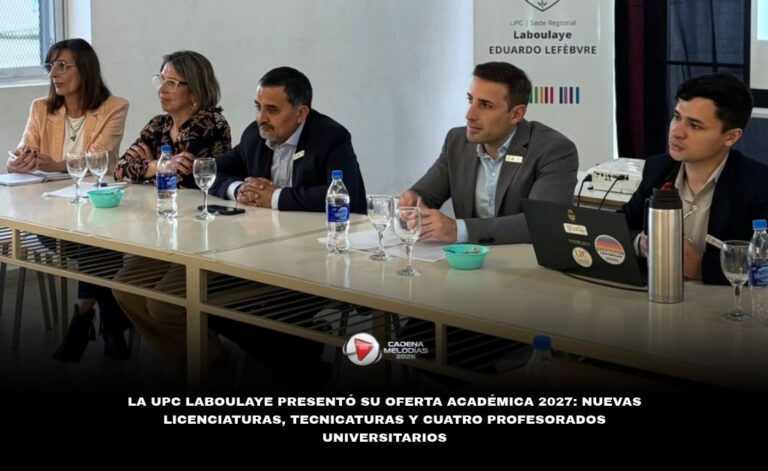 La UPC Laboulaye presentó su oferta académica 2027: nuevas carreras, tecnicaturas y cuatro profesorados
